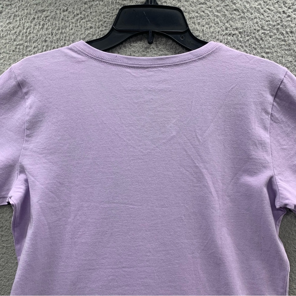 Life is Good Crusher T-Shirt Women’s M Purple Wine A Little Laugh A Lot Logo NWT - Picture 12 of 13